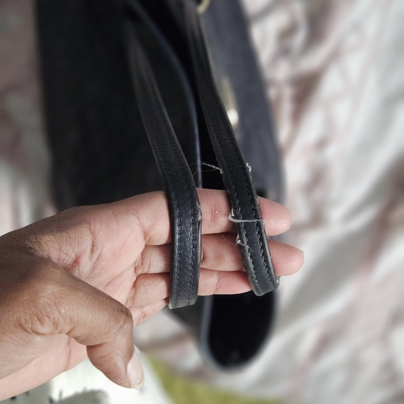 Coach Navy Signature Tote Bag - Picture 5 of 7